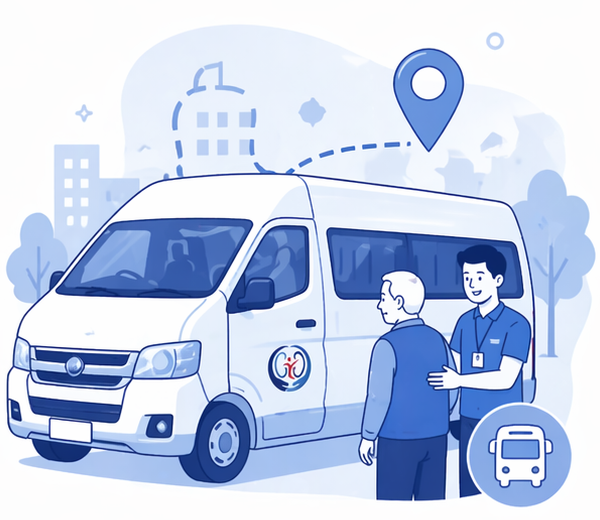 交通車接送服務示意圖