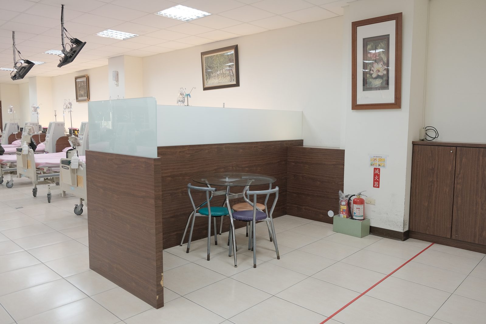 透析休息等候區