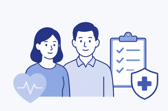 成人預防保健插圖