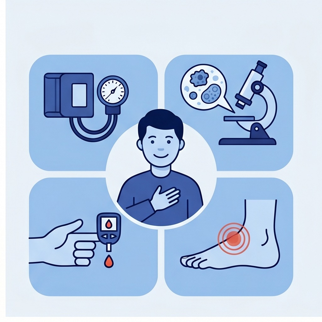 慢性病管理插圖